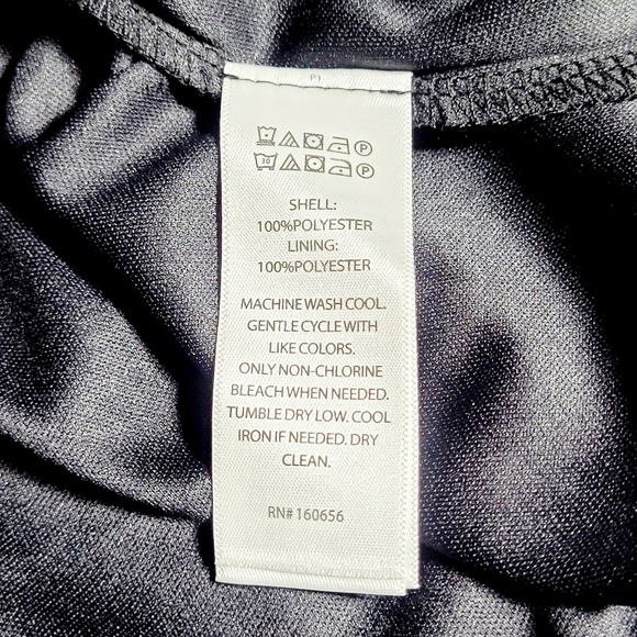 Sincerely Jules Black Pleated Shear Flowy Maxi Skirt Women's (L) - Picture 6 of 9